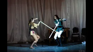 Star Wars: "The last jedi" from Russian Stage Fencing Championship