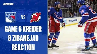 Kreider & Zibanejad Post Multi-Point Games in Game 6 Win | New York Rangers