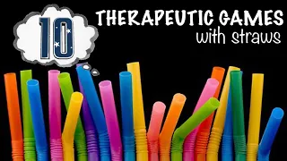 10 Fun Therapy Games with SRAWS 🥤 l OT Inspired Activities for Remote Learning & Skill Development