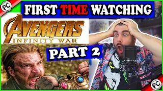 AVENGERS INFINITY WAR FOR THE FIRST TIME | MOVIE REACTION Second Part