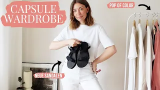 neue Sandalen & ich brauche eure Meinung! | CAPSULE WARDROBE | Mai