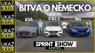 4K | RS6 vs. E 63 S vs. M5 | NECHŤ HRY ZAPOČNOU | KDO SE STANE KRÁLEM SPRINTU?