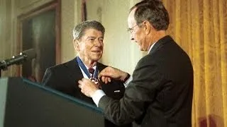 President Reagan Awarded the Presidential Medal of Freedom (Full Ceremony)