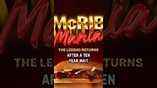 THE MCRIB IS BACK IN CANADA!