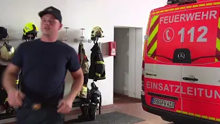 Zu Besuch bei der Berufsfeuerwehr Brandenburg am Tag des Notrufes