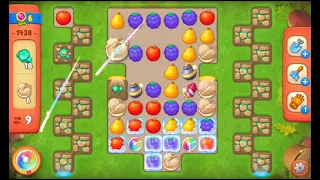 Gardenscapes Hard Level 1438 in 12 moves