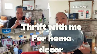 Thrift store shopping | finding high quality home decor at the thrift store | Thrift store haul