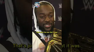 Kofi Kingston on Randy Orton holding him back 😮😮 #wwe #randyorton #shorts