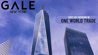 FIRST DAY OF WORK IN ONE WORLD TRADE | vlog