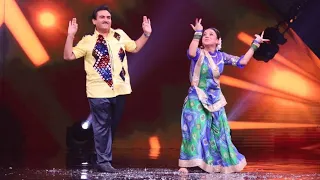 Jethalal or daya bhabhi ka India's best dancer me garba ऋतुज़ा जुनकर