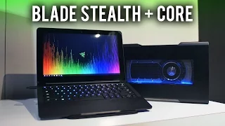 Razer Blade Stealth - Gaming Notebook with External Graphics!