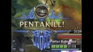 Tahm Kench pentakill #leagueoflegends