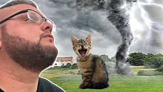 🌪TORNADO WARNING!!! WE LOST OUR CAT! 😱