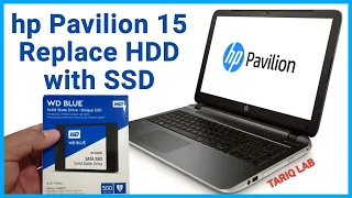 HP Pavilion 15 Upgrade SSD | HP Pavilion Disassembly