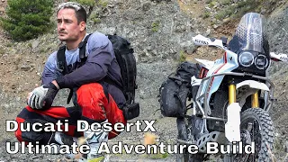 Turning a Ducati DesertX into a true Adventure Bike - Part 1