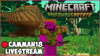 Beating The Potato Dimension in Minecraft camman18 Full Twitch VOD