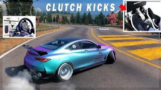 Using Clutch Kicks to Drift! (Because my Handbrake Died..) - CarX Drift Racing Online