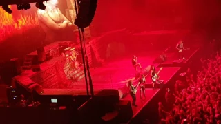 Iron Maiden book of souls tour 2017 Number Of The Beast @ Antwerp