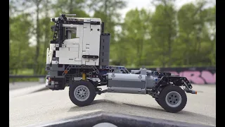 42043 LEGO Arocs (Model B) fully motorized with RC electonics
