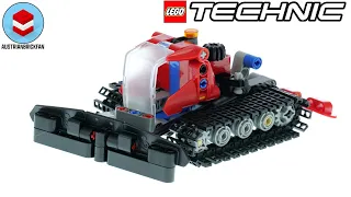 LEGO Technic 42148 Snow Groomer - LEGO Speed Build Review