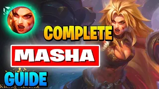 Masha GUIDE - Why You Should Use Masha To RANK IP FAST in Mobile Legends