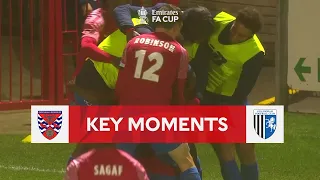 Dagenham and Redbridge v Gillingham | Key Moments | Second Round | Emirates FA Cup 2022-23