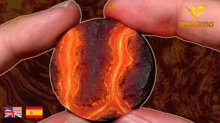 How to Paint LAVA BASE (Step by Step Tutorial)