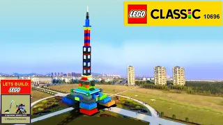 Lego 10696 Eiffel Tower 🏙 🏛 MOC. How to build Citi from Lego Classic. Paris. France 💰 Save Money