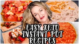 WHAT'S FOR DINNER ON KETO? | EASY KETO INSTANT POT RECIPES | Suz and The Crew