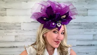 Learn how to make a Derby Day Hat