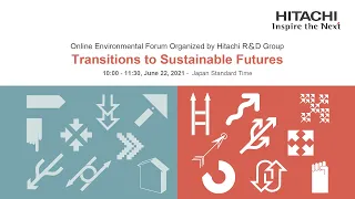 Transitions to Sustainable Futures: Online Environmental Forum Organized by Hitachi R＆D Group