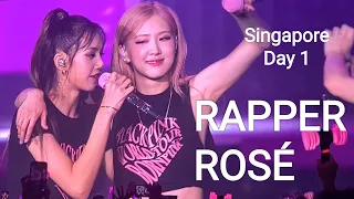 Rapper Rosé at Blackpink Singapore Concert 2023 Day 1 May 13, 2023