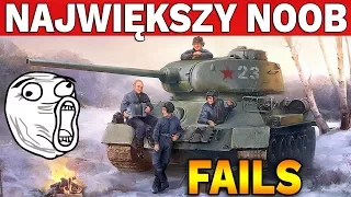 NAJWIĘKSZY NOOB - Fail Compilation - World of Tanks