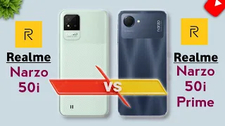 Realme Narzo 50i Vs Realme Narzo 50i Prime