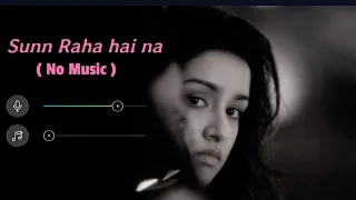 Sunn Raha hai na tu ( female )| No Music| Ashiqui 2| Shreya Ghoshal|Mood