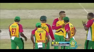 Highlights Match 7 - Guyana Amazon Warriors vs St Lucia Zouks