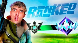 Jugué RANKEDS SOLO en MI MÁXIMO RANGO y...