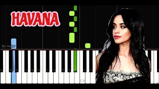 Camila Cabello - Havana - Easy Piano Music