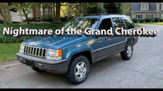 1994 Jeep Grand Cherokee Restoration Reviving the Dead !!!