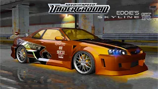 How to Make Need For Speed Underground Eddie's Nissan Skyline GT-R R34 (Step by Step)