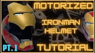 How To Motorize an Iron Man Helmet | PART 1 | Hinge System Install