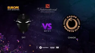 TFT vs Chaos, TI9 Qualifiers EU, bo3, game1 [CrystalMay & Inmate]