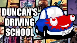 GTA V - Duncan's Driving School! Racing Wheel Controls!