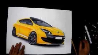 Renault Megane RS Rendering