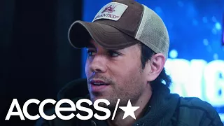 New Dad Enrique Iglesias Gushes Onstage About His Twins & Love Anna Kournikova | Access