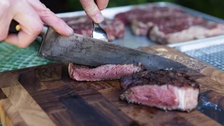 Adam Savage Tests the Best Ways to Sear a Steak!