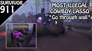 Most ILLEGAL Cowboy's Lasso - Survivor Rank #911 (Identity v)