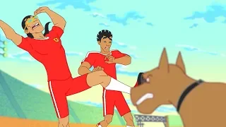 S3E1 - Hot Shots! | SupaStrikas Soccer kids cartoons |  #supastrikas #PremierLeague