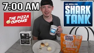 I Ate ONLY Food Featured on Shark Tank for 24 Hours… (Ranking 10 Products)