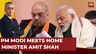 PM Modi Holds Meeting With Amit Shah Amid Buzz Of Cabinet Reshuffle